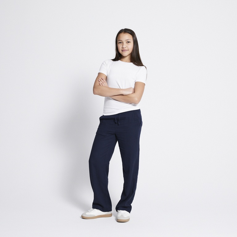 Linen blend pants "Roxy star"